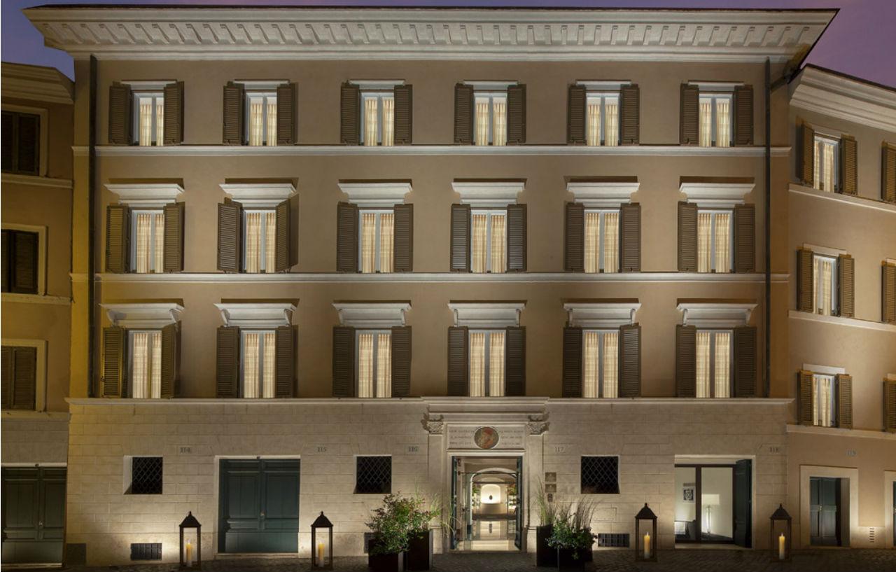 Palazzo Scanderbeg Řím Exteriér fotografie
